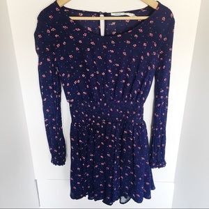 Blue Anthropologie Floral Dress By Kimchi Blue